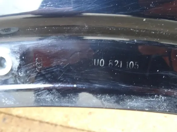 AUDI Q3 8U 11-18 Främre Vänster Skärm OEM LY9B image 4