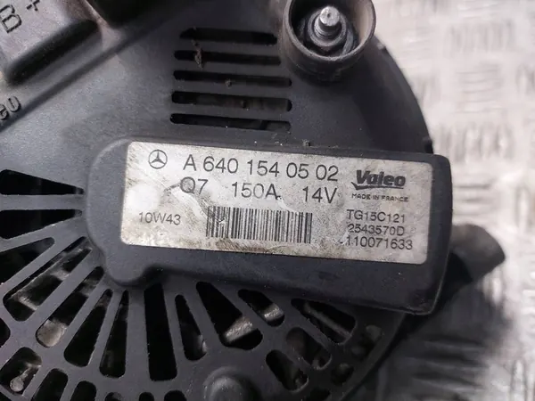 Vaihtovirtageneraattori Mercedes-Benz W245 B180 2.0 CDI 6401540502 image 5