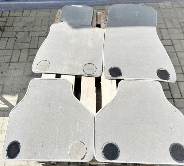 BMW E65 Fußmatten OEM - Original Graues Set Gebraucht image 3
