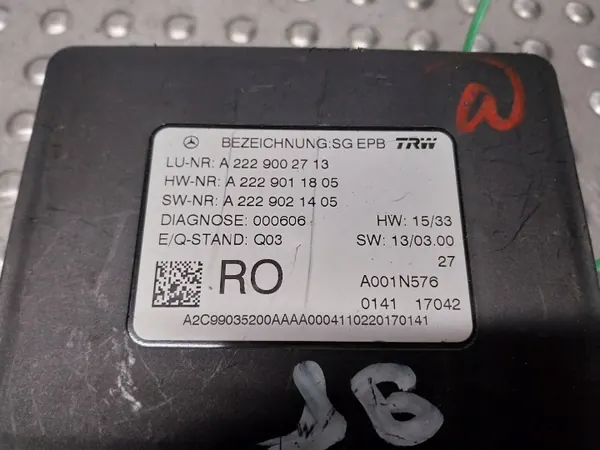 Module de contrôle frein OEM A2229002713 - Mercedes image 4