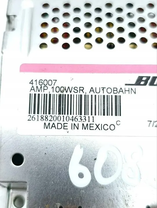 Maserati Audioversterker OEM 416007 - Gebruikt image 9