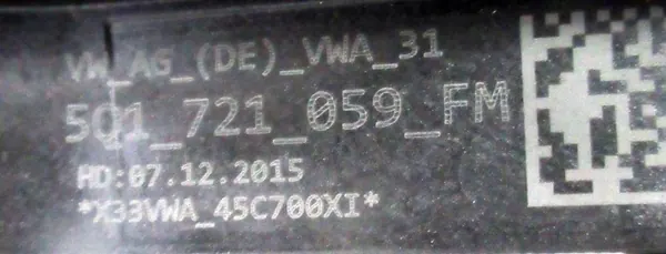 Pedal de embrague OEM 5Q1721059FM para VW Golf VII image 3