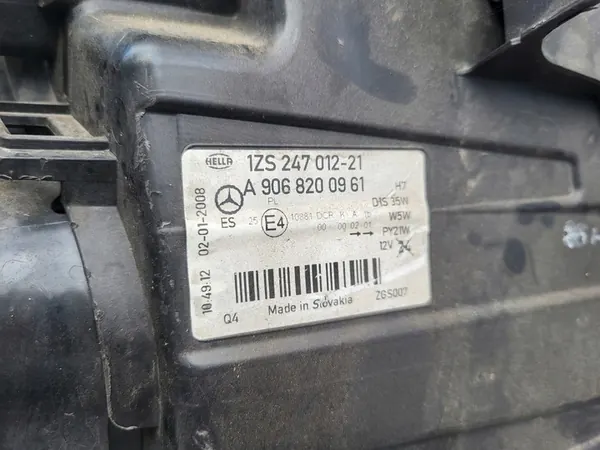 Xenon Voorlamp Links MERCEDES SPRINTER W906 07-13 image 3