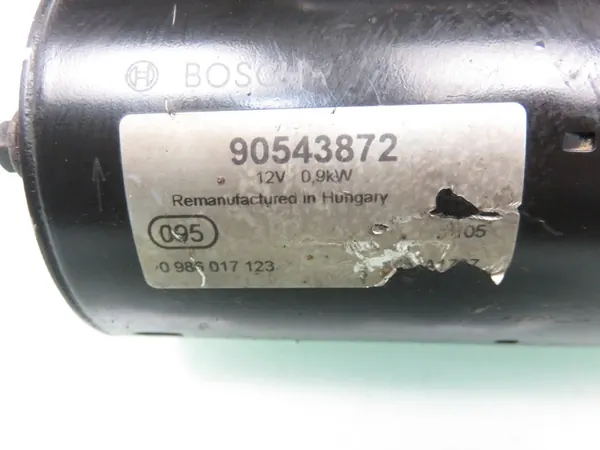 Motor de arranque Opel Corsa C 1.2 90543872 0986017123 image 5