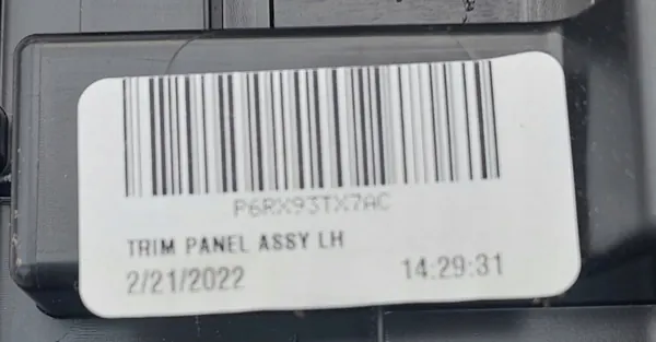 Jeep Wrangler JL batterilock OEM 6RX93TX7AC NR4 image 5