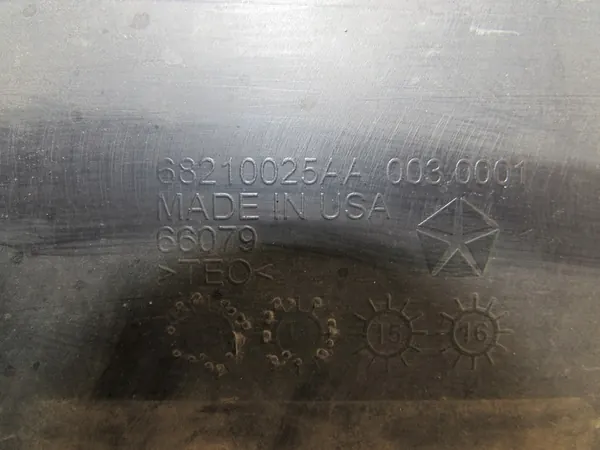 JEEP CHEROKEE KL 2014-2018 PARAURTI POSTERIORE 68210025AA image 10