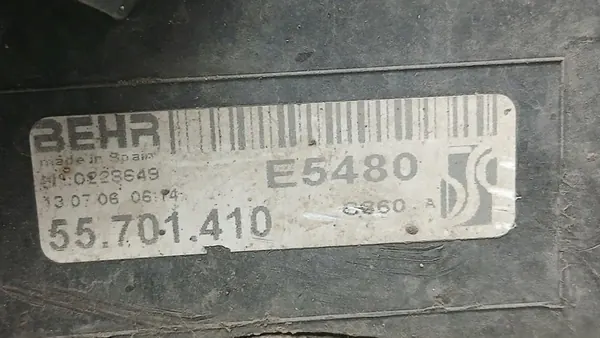 Kylarrubrik Fiat Grande Punto 55.702.179 image 6