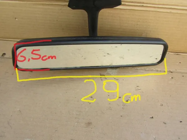 Espejo retrovisor interior Mercedes W124 OEM 29/6,5cm image 7