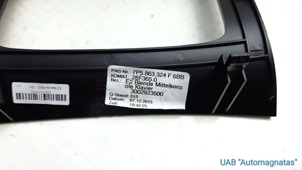 Porsche Cayenne Schalthebelrahmen OEM 7P5863324F image 4