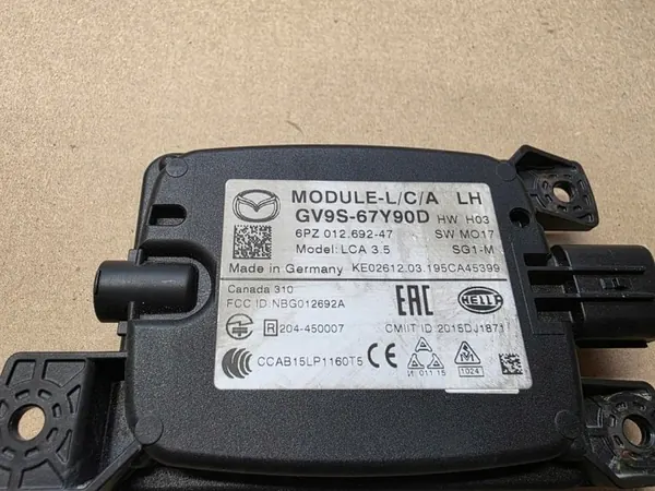 Sensor radar esquerdo GV9S-67Y90D (25) para Mazda 6 GJ image 3