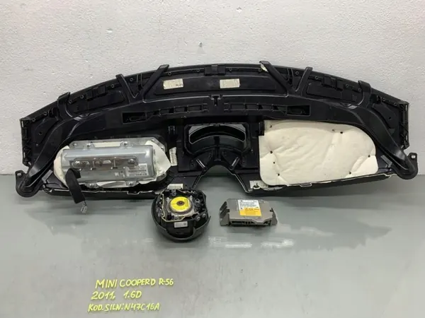 OEM KONSOLA AIRBAG KIEROWCY STEROWNIK MINI COOPER R56 image 4