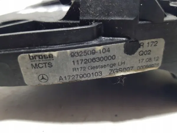 OEM 1727900103 Vasen kattomoottori Mercedes SLK SLC image 6