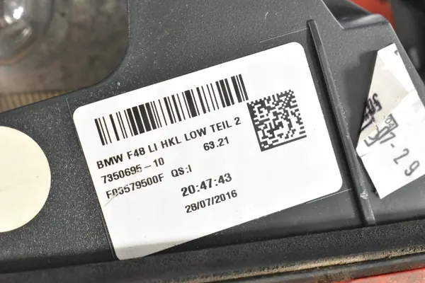 Luz trasera izquierda para BMW X1 F48 2016 image 4