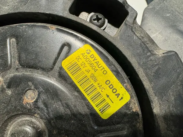 KIA PICANTO 1.0 1.2 Fläkt 2017 - 25380-G6050 image 3