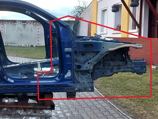 Mercedes EQC 400 W293 Subchassis Quarto Dianteiro Direito OEM image 2