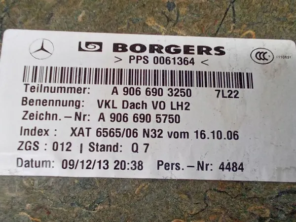 Gebruikte Voor-Kapotte OEM A9066905750 voor VW Crafter image 6