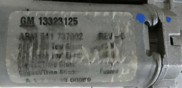 Panoraamakaton Moottori OEM 13322329 Opel Insignialle image 4