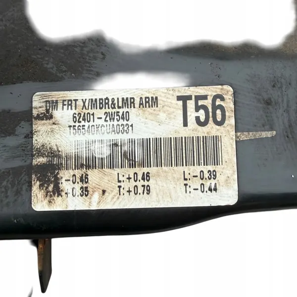 Frambromsbelägg OEM 624012W540 för Hyundai Santa Fe III image 3