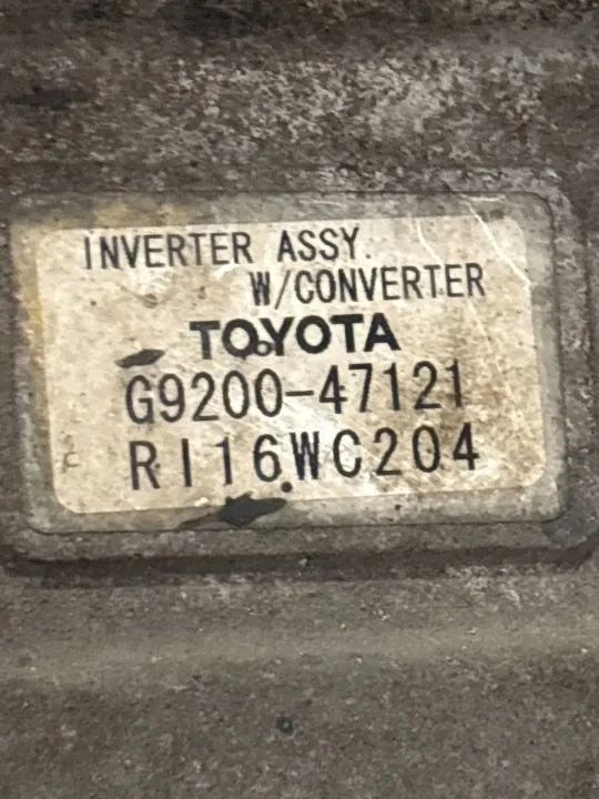 Onduleur Toyota G9200-47121 pour Prius II - Occasion image 6