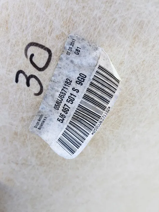 Plafonnier Skoda Fabia 2 OEM 5J6867501S - Occasion image 6