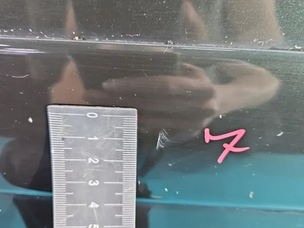 Vänster Framdörr Audi A2 5D Grafit LZ6S image 9