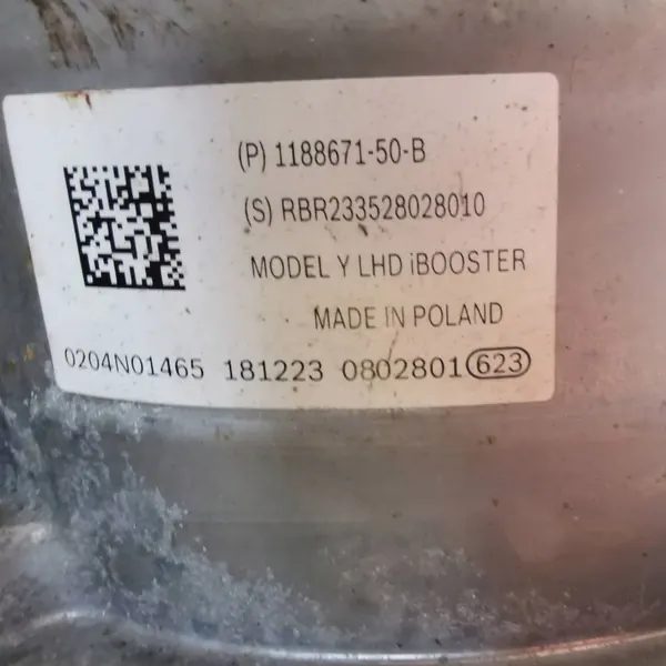 Bomba servo-freio Tesla Model Y OEM 1188671-50-B image 5