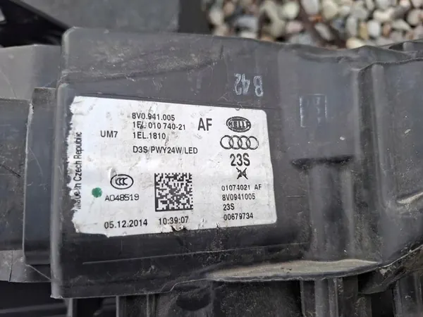 Faros delanteros Audi A3 2012-2016 Bi Xenón LED 8V image 10