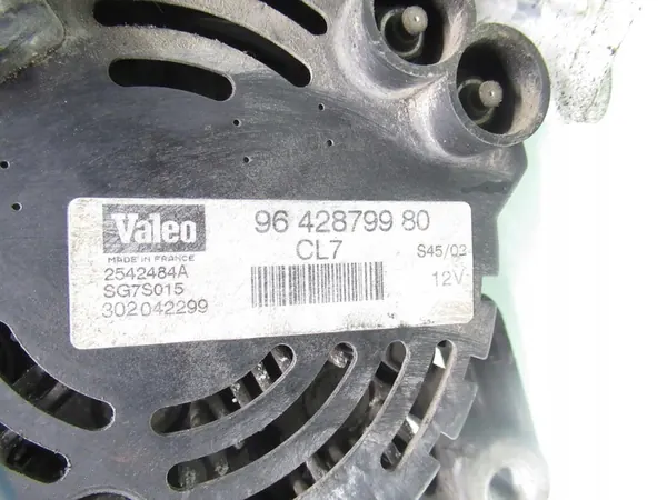 Vaihtovirtageneraattori Peugeot 206 CC 1.6 16V image 3