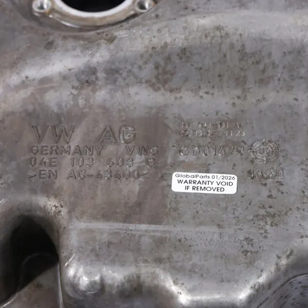 Cárter de óleo motor Audi OE usado OEM 04E103603G image 6