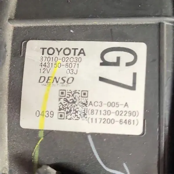 Ensemble chauffage Toyota Auris 150 OEM 4431506071 image 9