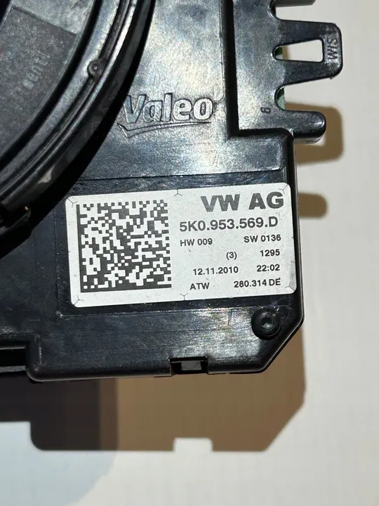 Airbag spiraalkabelmodule 5K0953569D image 2