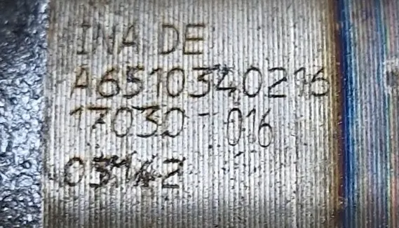Arbre d'équilibrage A6510340216 pour Mercedes CLA 2.2 CDi image 3