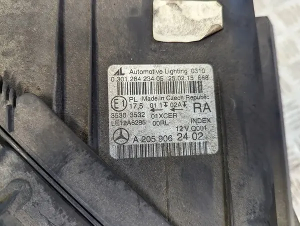 Rechter Full LED Koplamp C-Klasse W205 2014-2018 image 8