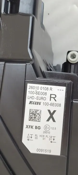 Oikea Etuvalaisin Renault Kangoo III Sähkö 2021 image 7