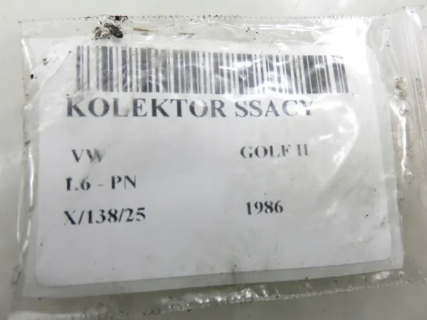 Gebrauchtes Ansaugrohr OEM 027129713 für VW Golf II 1.6 image 8