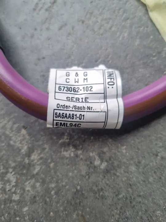 Câble de Masse Batterie BMW 5 G61 7 G70 OEM 5A6AA81 image 2