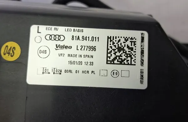 Lámpara LED Izquierda Audi Q2 Lift image 6