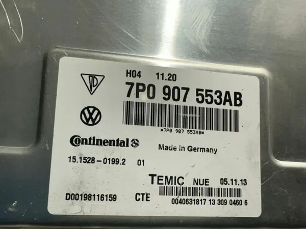 Módulo suspensión aire Porsche Cayenne OEM 7P0907553AB image 3