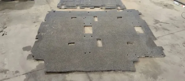 Veluurimatto Fiat Ducato III L2H2 OEM DUCATO WYKŁADZINA TYŁ image 2