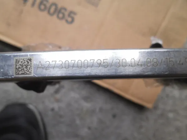 MERCEDES CLASSE S W221 5.5 V8 RAIL DE COMBUSTÍVEL A2730700795 image 3