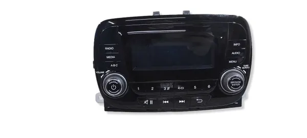 Radio Fiat 500 OEM 07356791210 - Occasion image 2