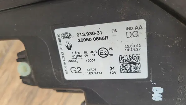 Vasen LED-etuvalo Renault Captur II image 5