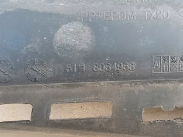 Rivestimento paraurti anteriore destro BMW 5 G30 G31 M-PAKIET OEM image 5