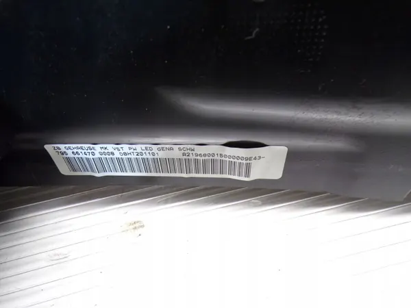 OEM PODŁOKIETNIK SCHOWEK TUNEL MERCEDES W219 CLS PRZÓD image 7