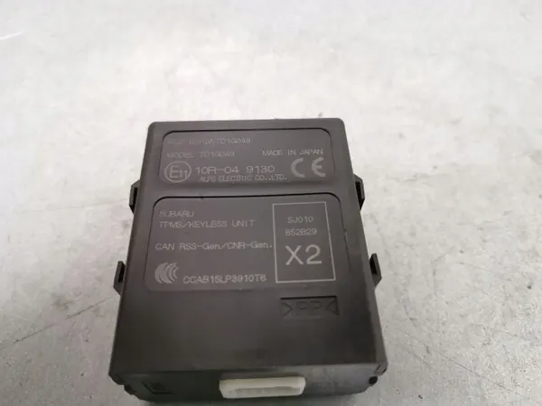 Módulo sin llave Subaru Forester OEM 852B29SJ010 image 3