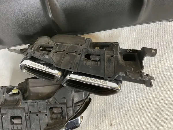 MERCEDES C-KLASA W205 AMG Rear Bumper Diffuser A2058854803 OE image 3