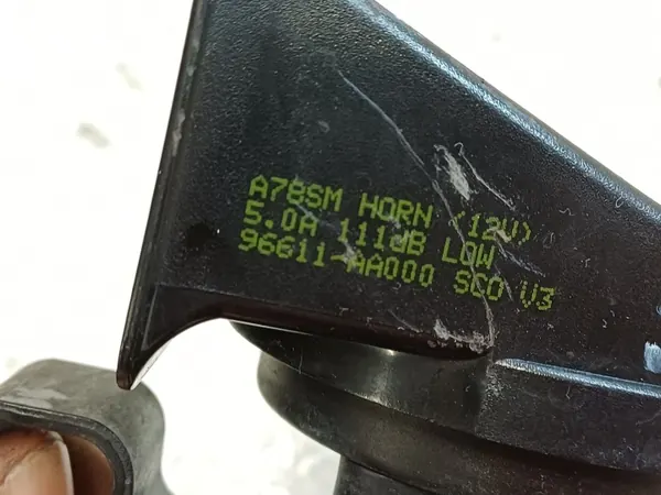 Hyundai Elantra VII Toeter OEM 96611AA000 - Gebruikt image 5