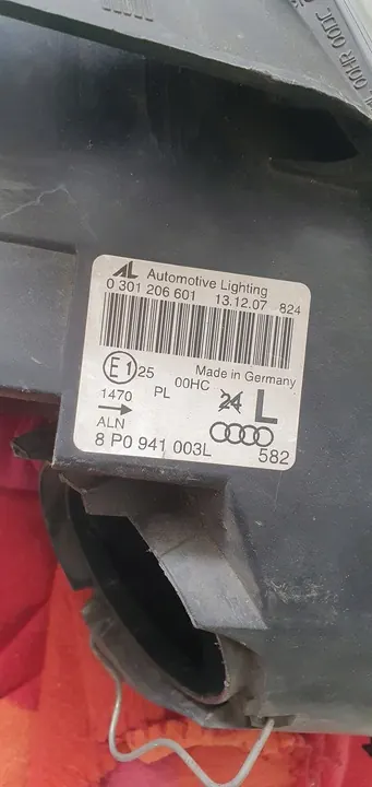 AUDI A3 8P 04-07 Faro Izquierdo Versión Inglesa image 5