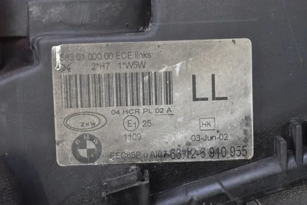 Vasen Ajovalo BMW E46 LIFT 01-06 OEM 6910955 image 7
