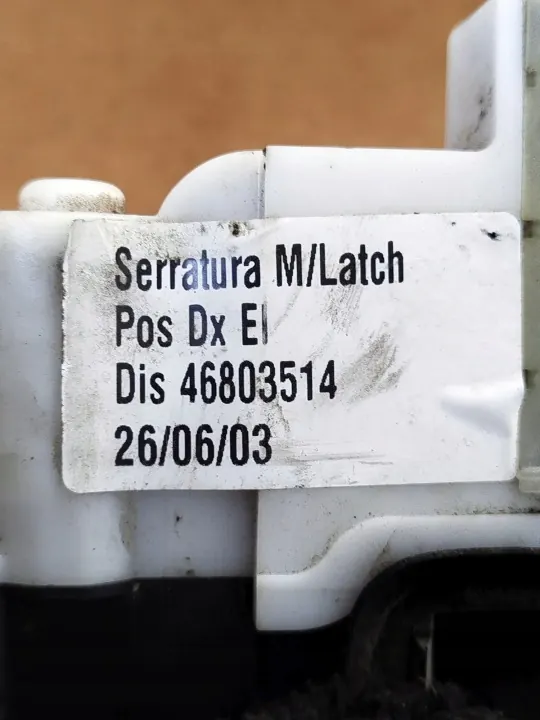 Dörrlåscylinder OEM 100 Höger Bak Fiat Panda II image 4